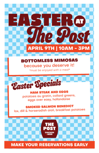 Easter at The Post at The Post Chicken And Beer- Longmont